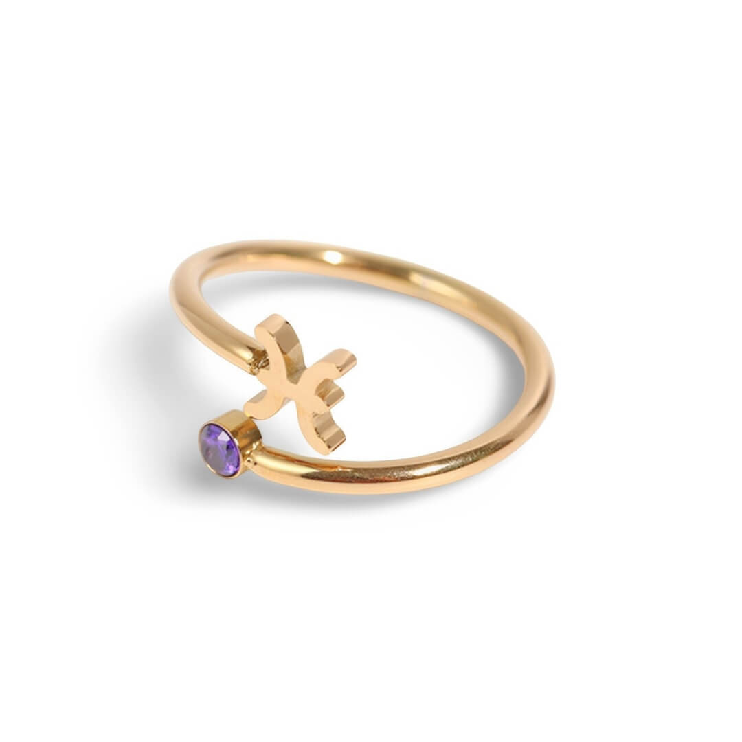 Zodíaco Ring (18K Gold Plated)
