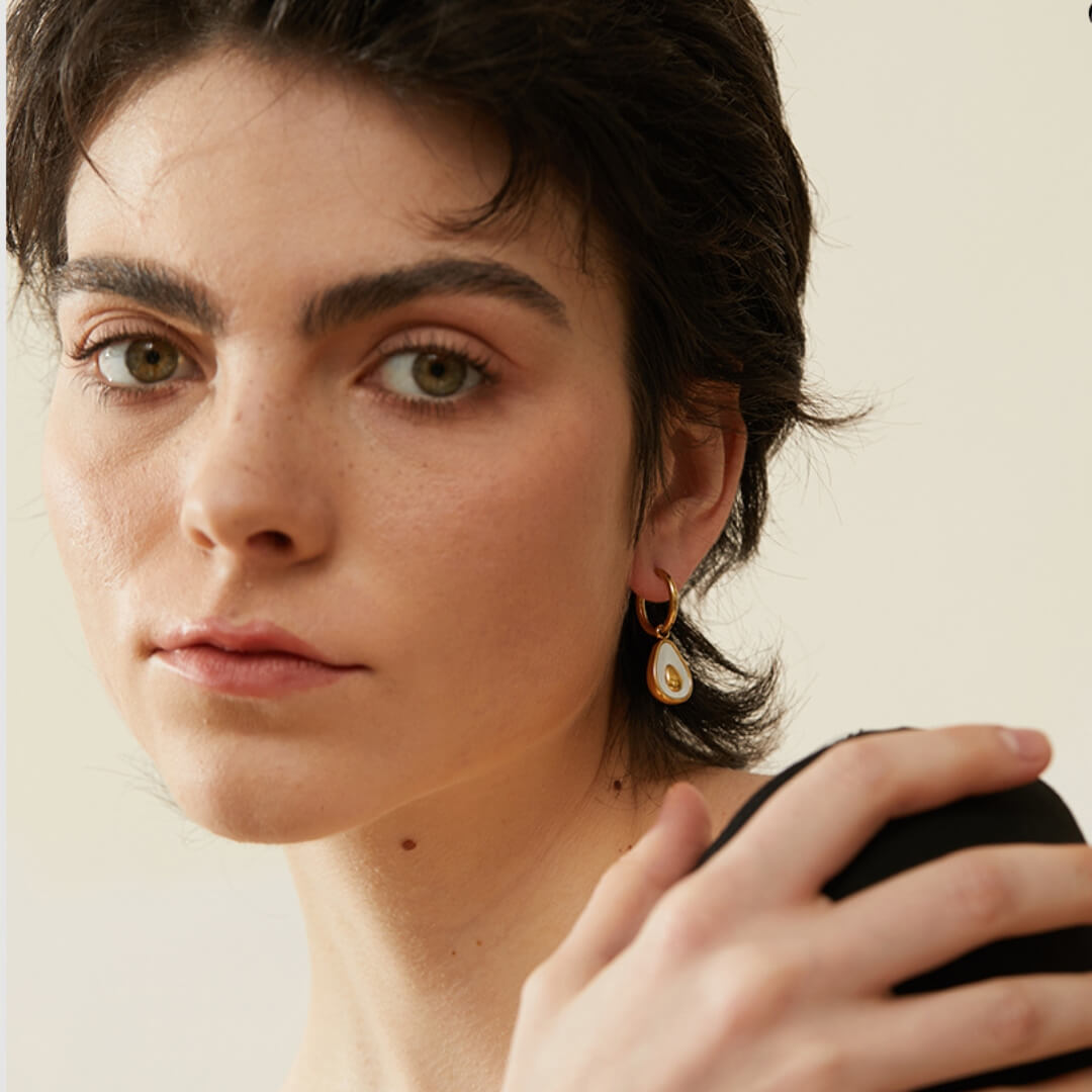 Aro Aguacate Earring (18K Gold Plated)
