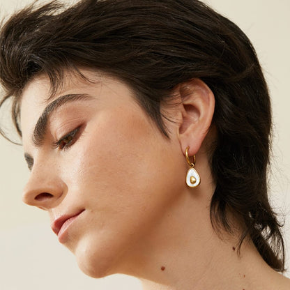 Aro Aguacate Earring (18K Gold Plated)