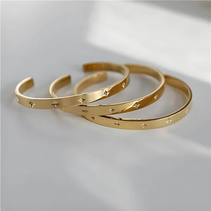 Minimalist Louise Zirconia Bracelet (18K Gold Plated)