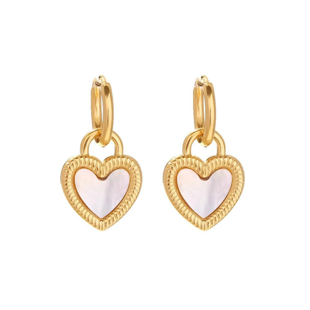 Aro Heart Passione Earring (18K Gold Plated)