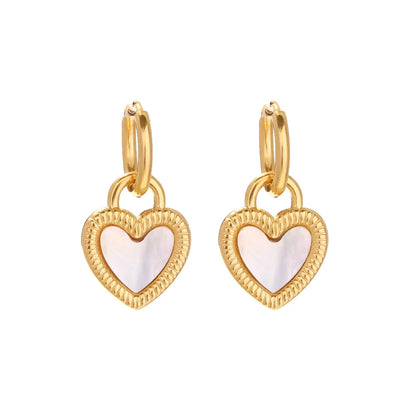 Aro Heart Passione Earring (18K Gold Plated)