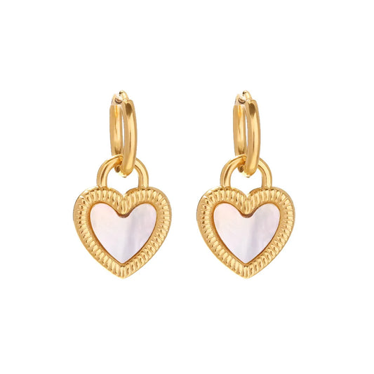 Aro Heart Passione Earring (18K Gold Plated)