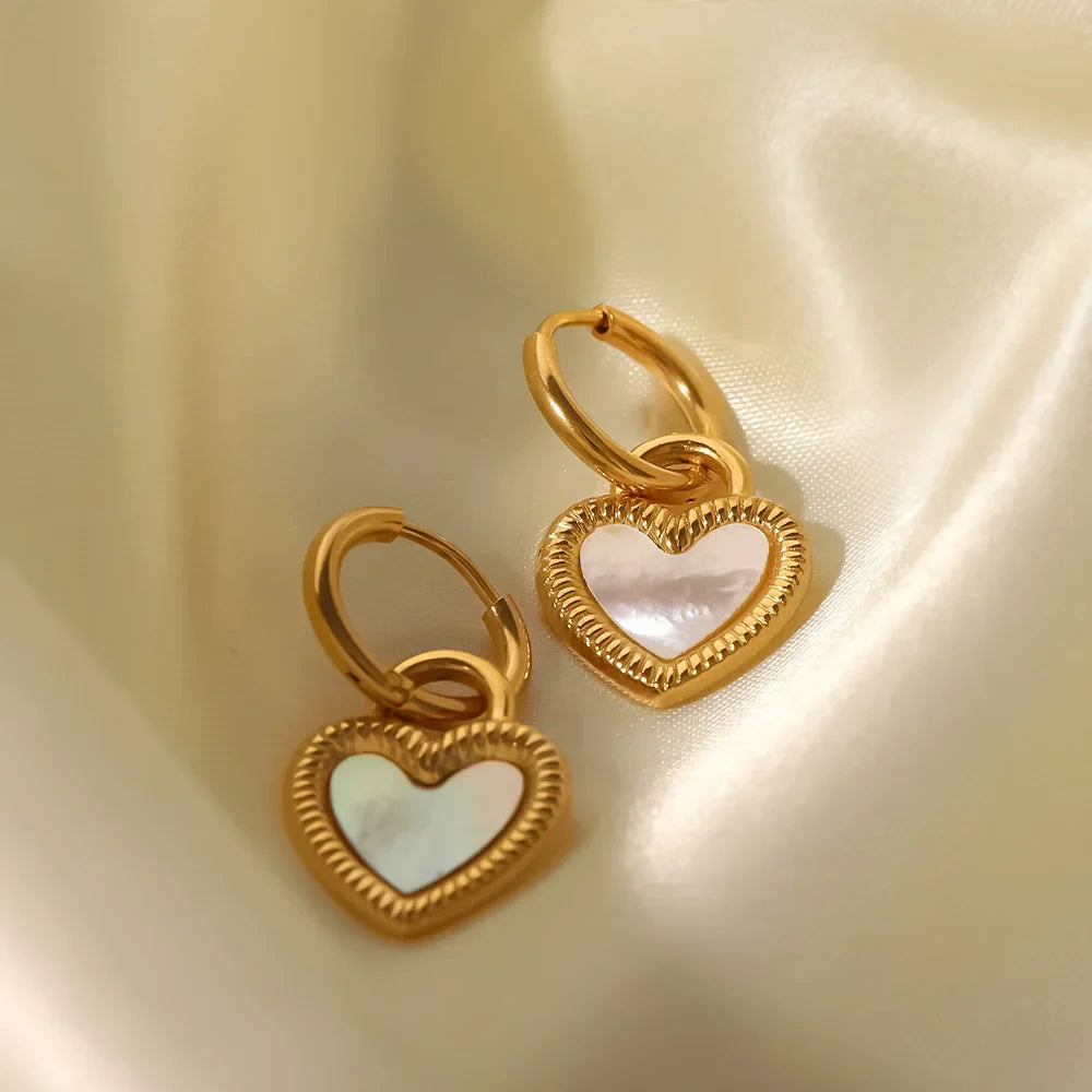 Aro Heart Passione Earring (18K Gold Plated)