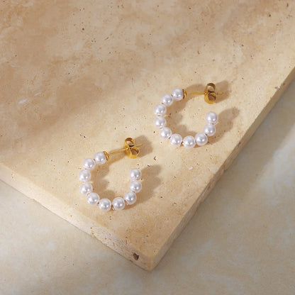 Aro of Pearl Earring (Gold Plated)