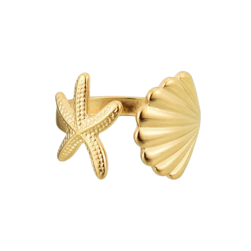 Océano Ring (Gold Plated)
