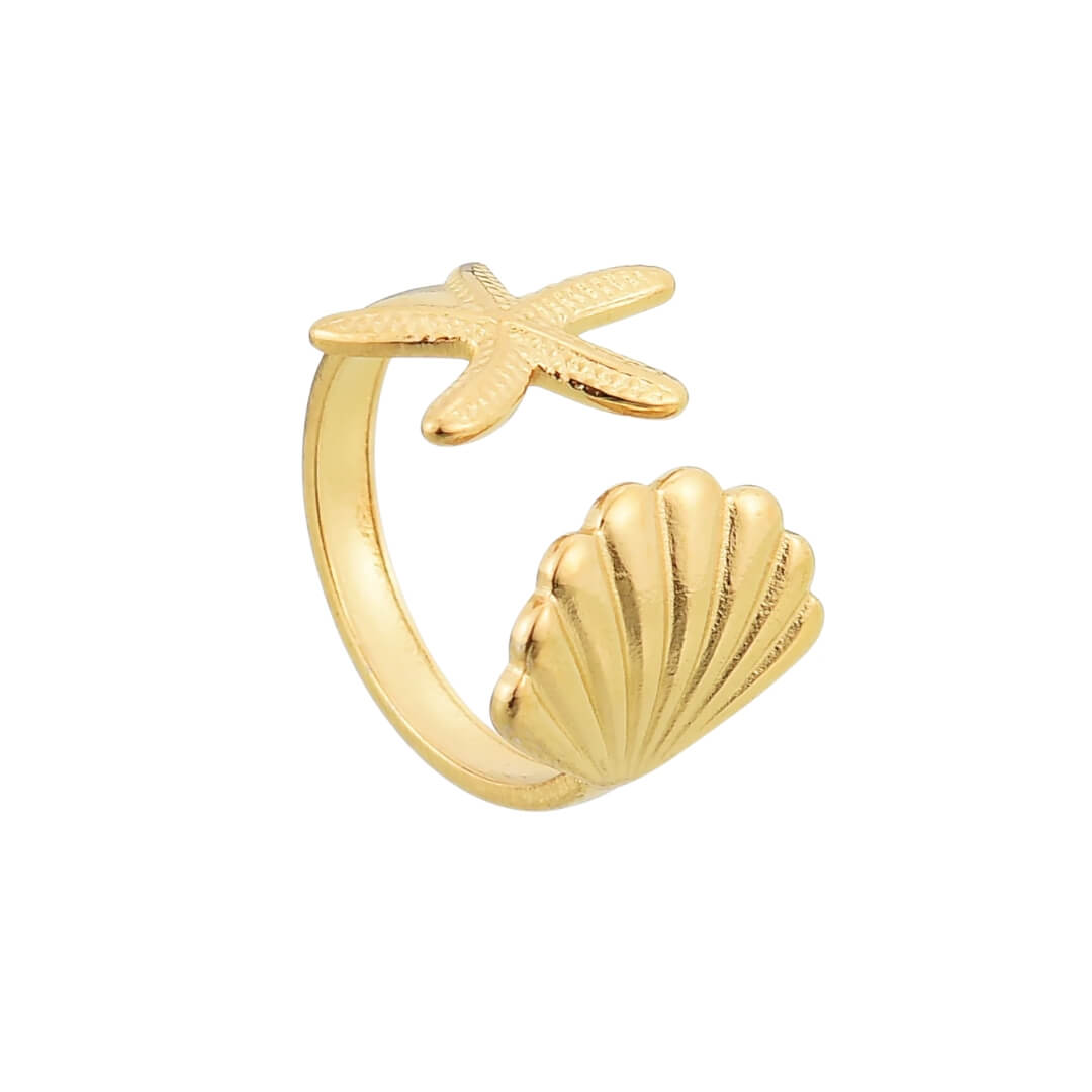 Océano Ring (Gold Plated)