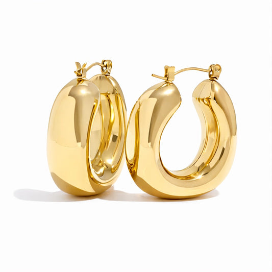 Aro Bold Earring (18K Gold Plated)