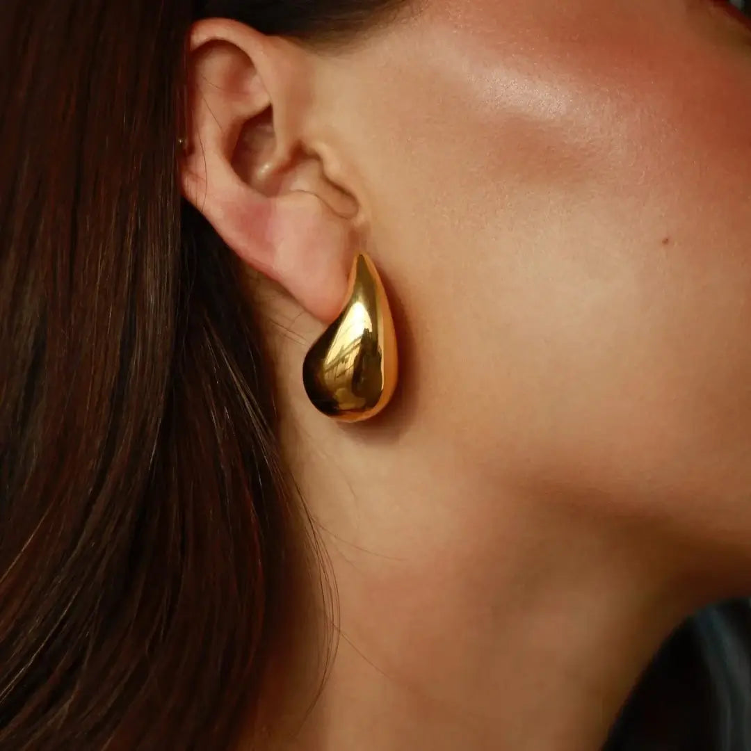Drop Hailey Earring (18K Gold Plated)