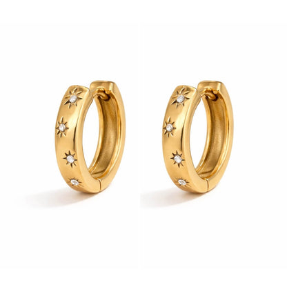 Stella Zirconia Earring (18K Gold Plated)
