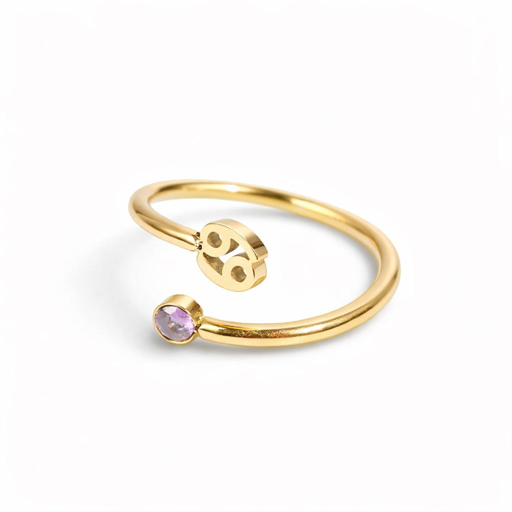 Zodíaco Ring (18K Gold Plated)