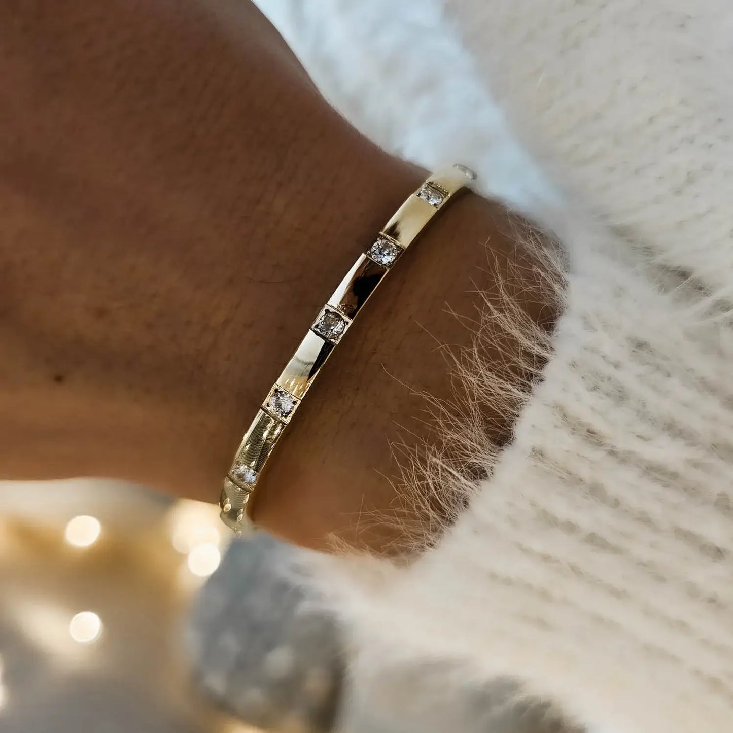 Brazalete Modena Minimalist (18K Gold Plated)