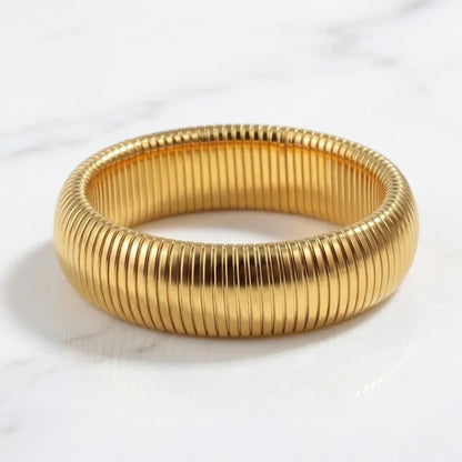 Brazalete Mola Allegra (18K Gold Plated)
