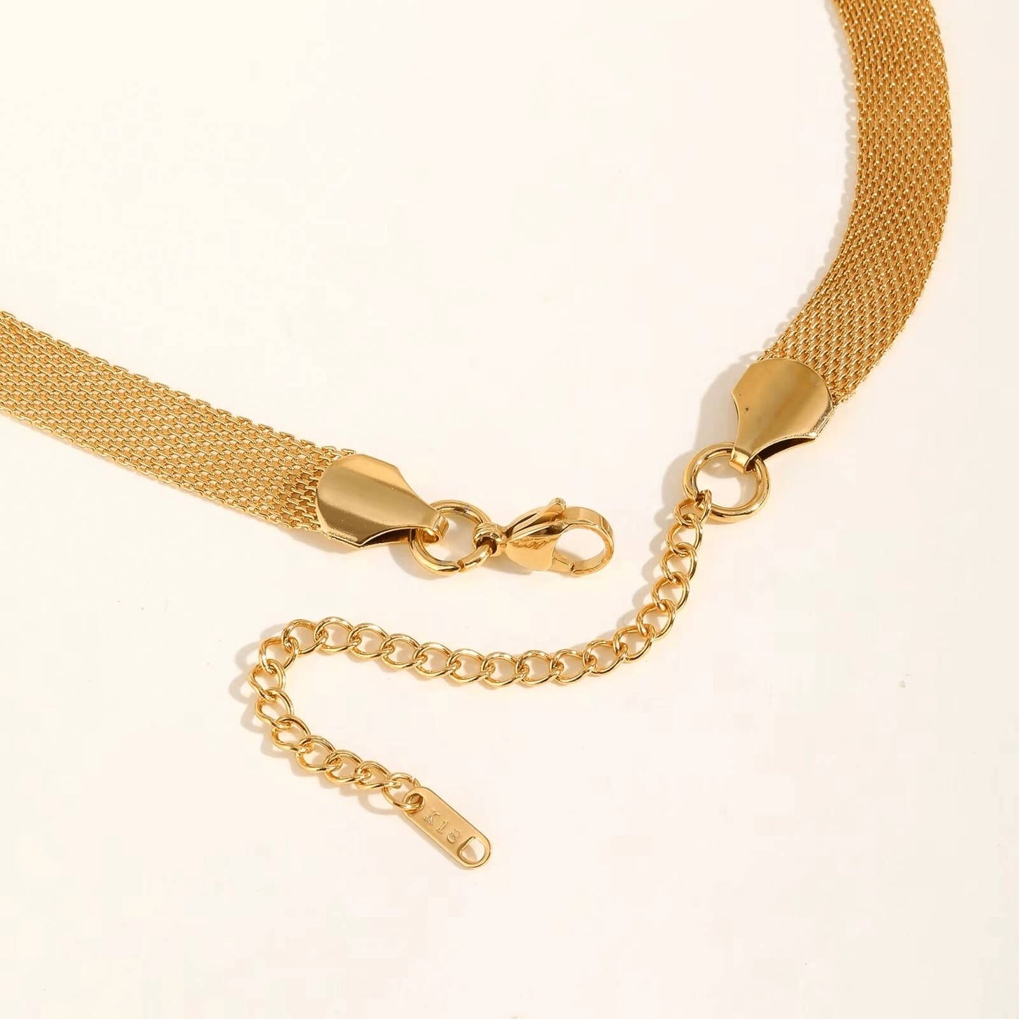 Choker of Malla Elegant Necklace (Gold Plated)