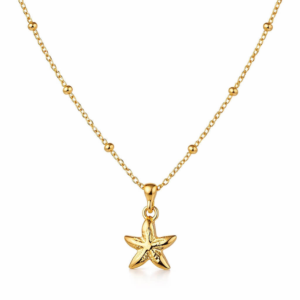 Star of Mar Necklace (18K Gold Plated)