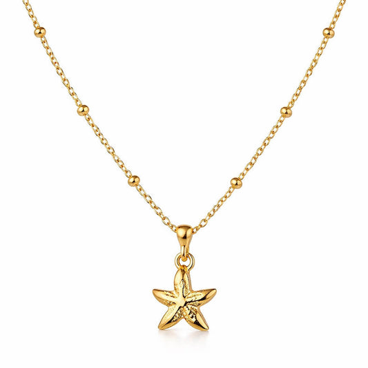 Star of Mar Necklace (18K Gold Plated)