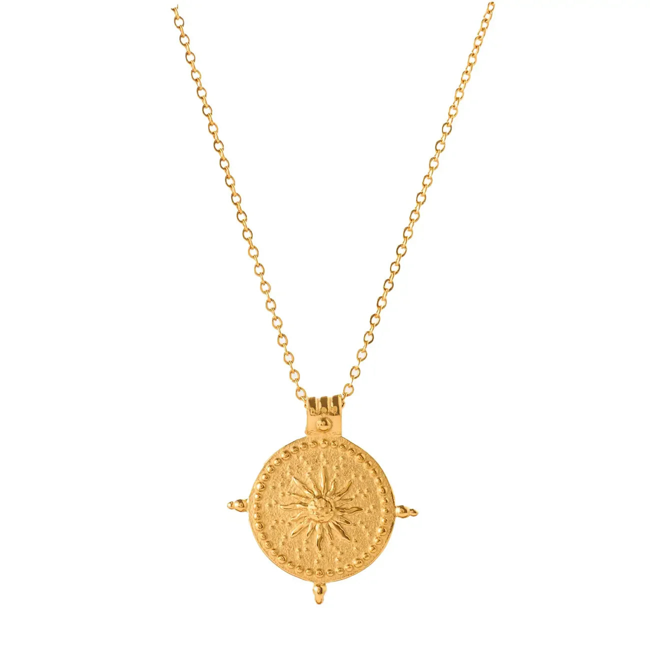 Sun Divino Necklace (18K Gold Plated)