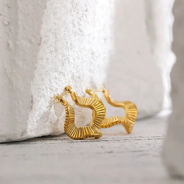 Aro Irregular Allegra Earring (18K Gold Plated)