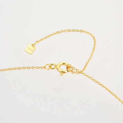 Constelaciones del Zodíaco Circonio Colorido Necklace (18K Gold Plated)