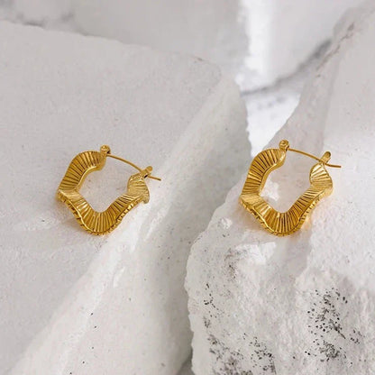 Aro Irregular Allegra Earring (18K Gold Plated)