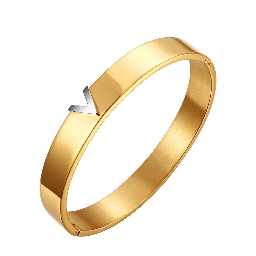 Set Vivace: Bracelet + Ring (18K Gold Plated)