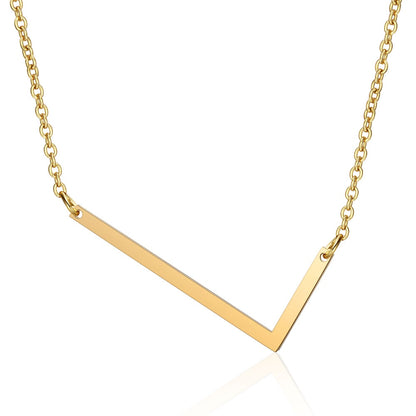 Letra Inicial Large Necklace (18K Gold Plated)