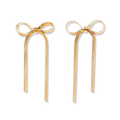 Bow Céline Earring (Gold Plated)