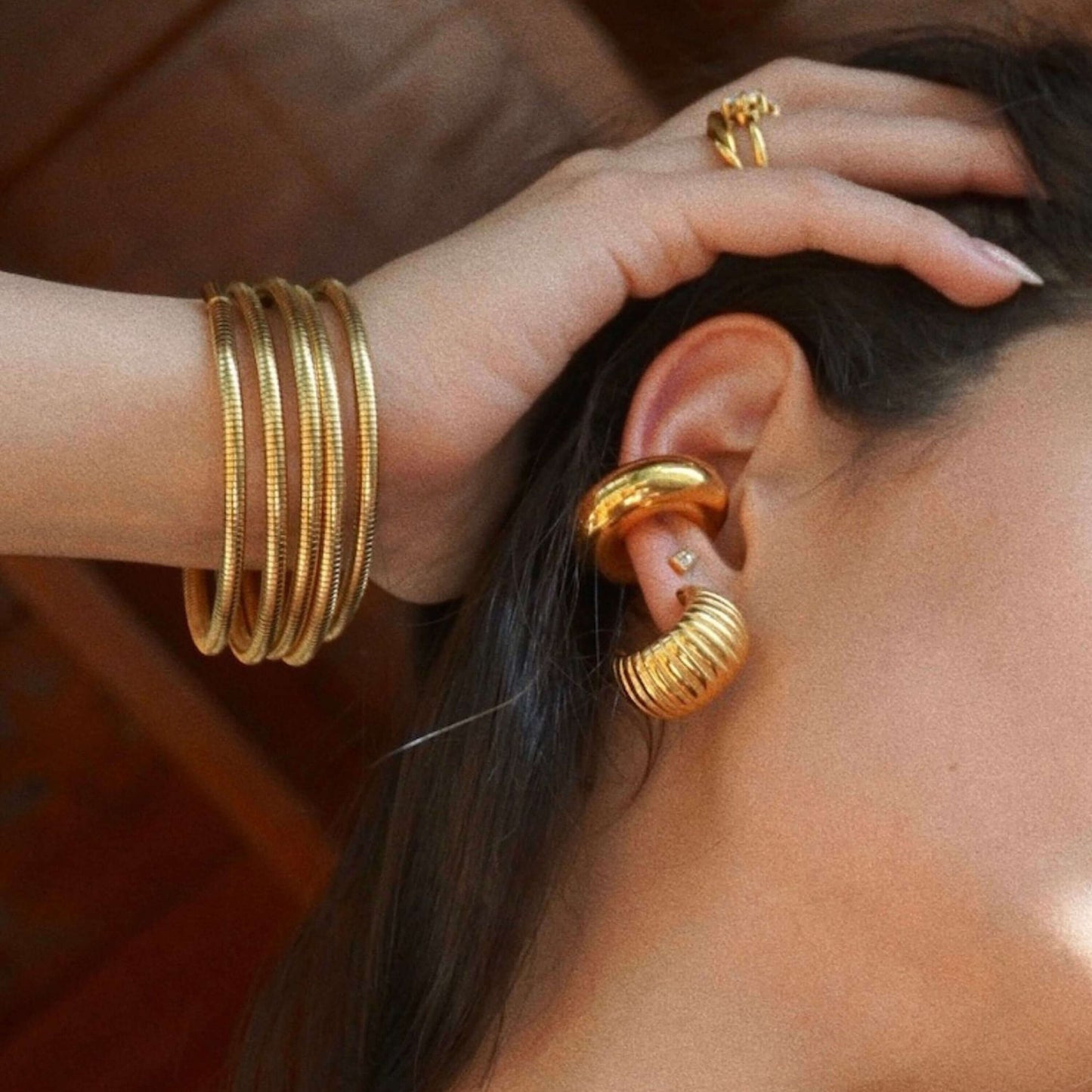 Chianti Espiral Bracelet (18K Gold Plated)