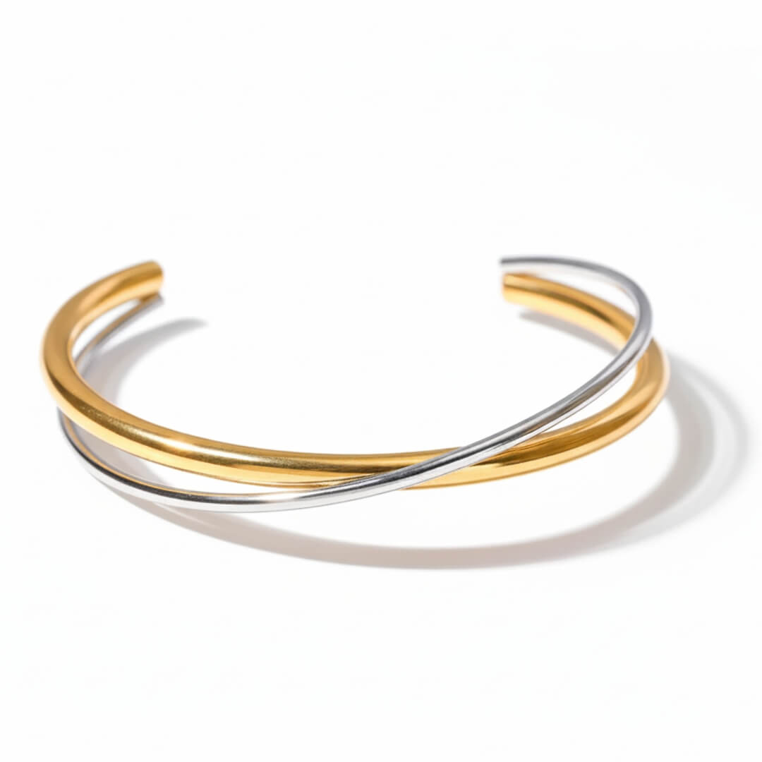 Double Contraste Verona Bracelet (18K Gold Plated)