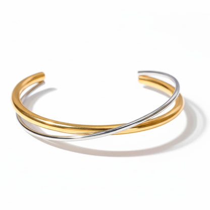 Double Contraste Verona Bracelet (18K Gold Plated)