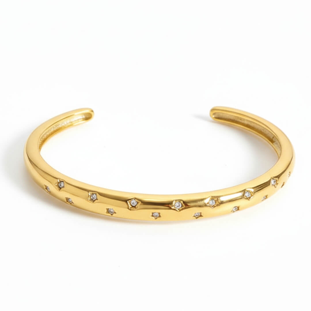 Brazalete Stella of Zirconia (18K Gold Plated)