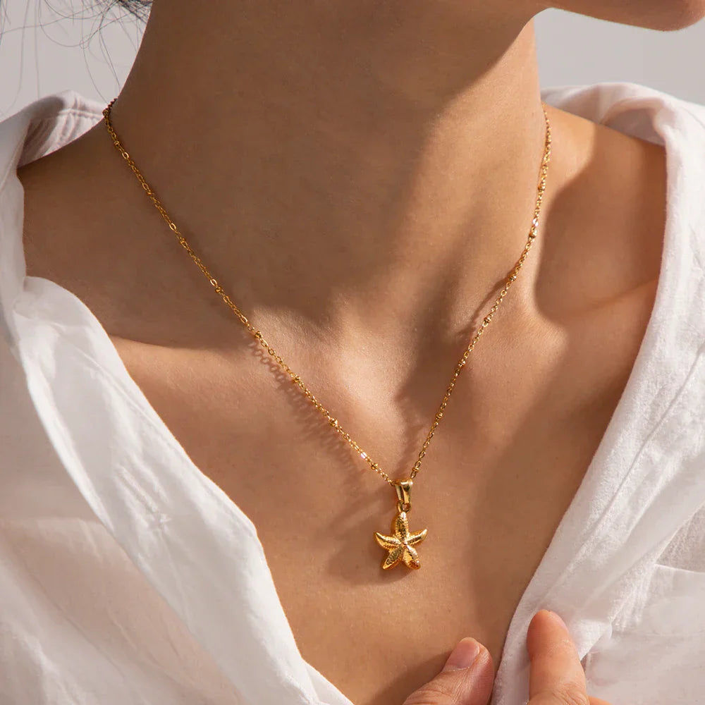 Star of Mar Necklace (18K Gold Plated)