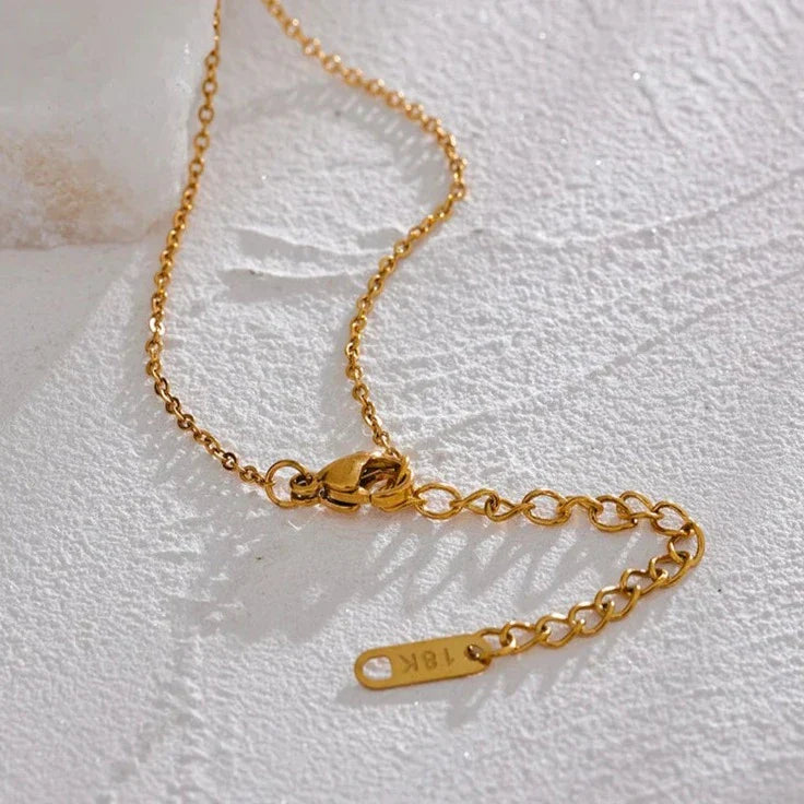 Marsella Zirconia Necklace (18K Gold Plated)