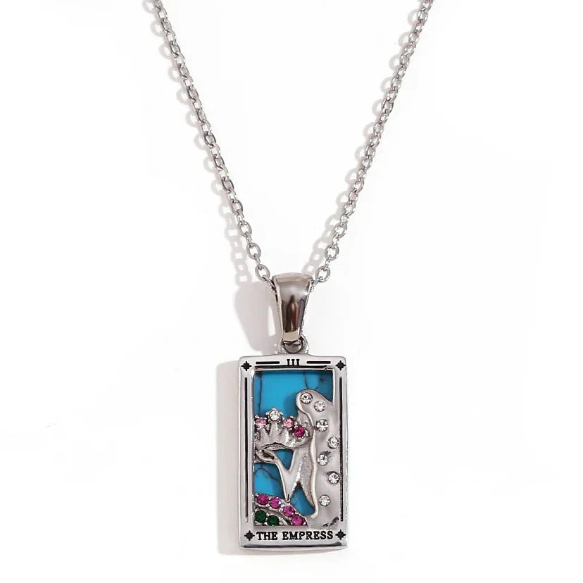 Collection of Necklaces Tarot (Plateado)
