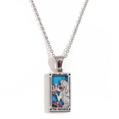 Collection of Necklaces Tarot (Plateado)