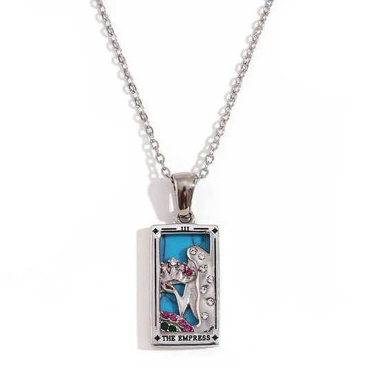 Collection of Necklaces Tarot (Plateado)
