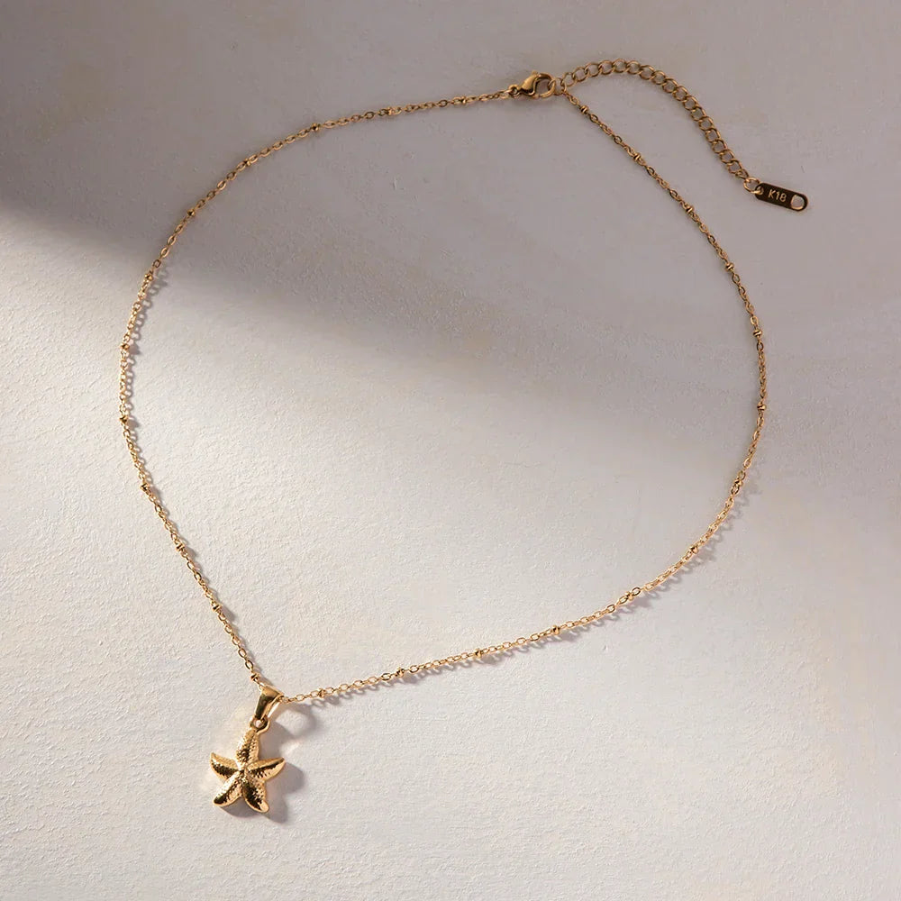 Star of Mar Necklace (18K Gold Plated)