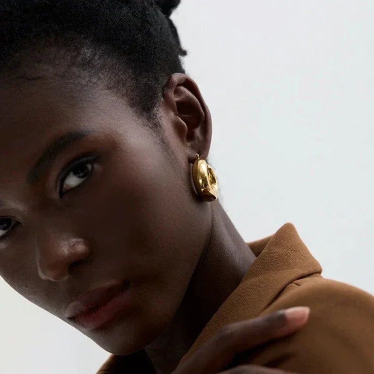 Aro Bold Earring (18K Gold Plated)