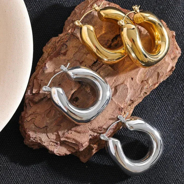 Aro Bold Earring (18K Gold Plated)