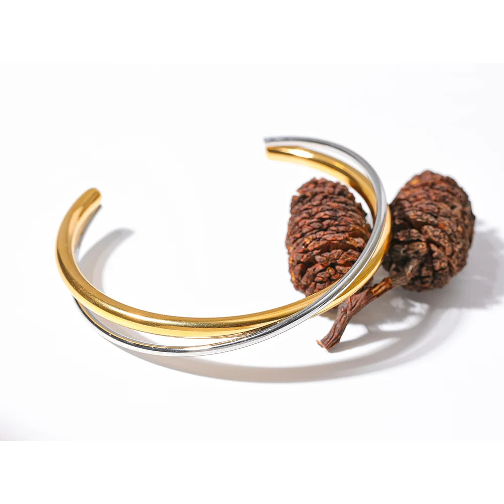 Double Contraste Verona Bracelet (18K Gold Plated)