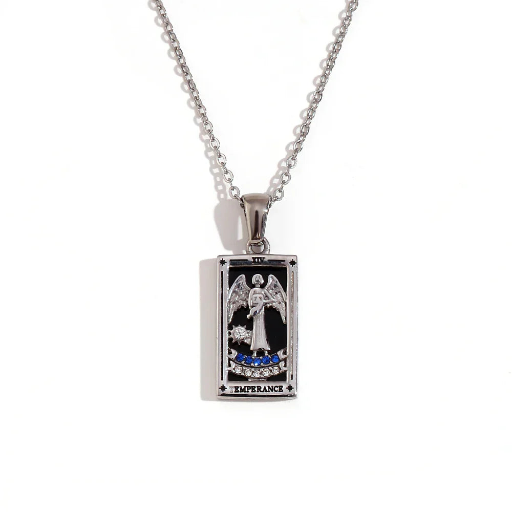 Collection of Necklaces Tarot (Plateado)