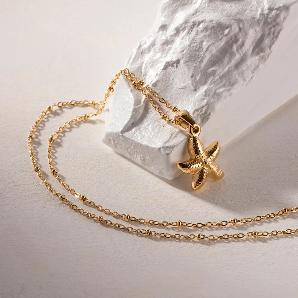 Star of Mar Necklace (18K Gold Plated)