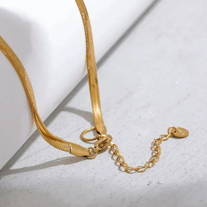 Mixto Goccia Necklace (18K Gold Plated)