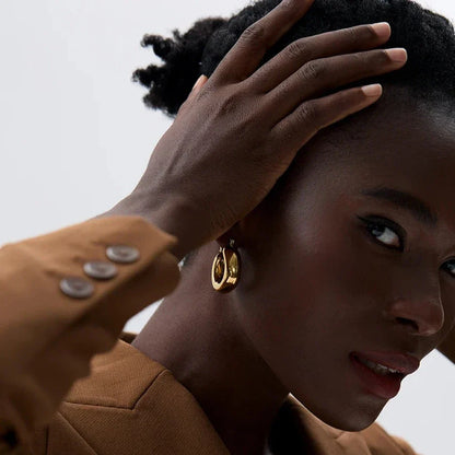 Aro Bold Earring (18K Gold Plated)