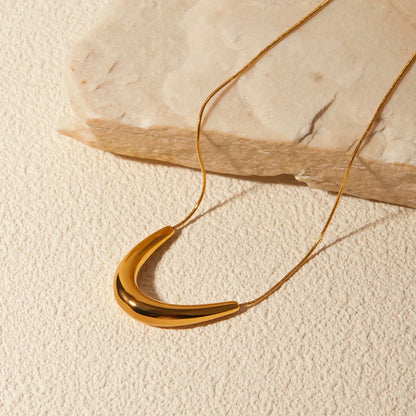 Smile Choker Cola of Ratón Necklace (18K Gold Plated)