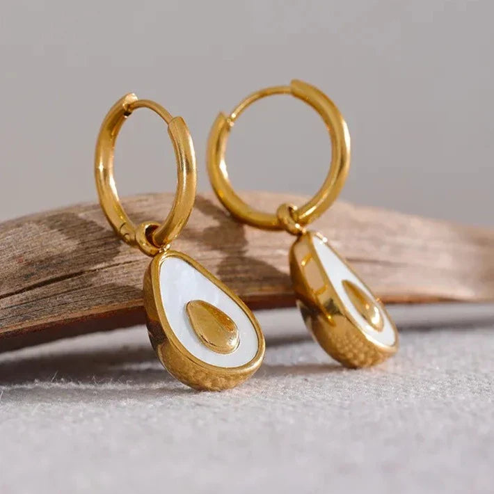 Aro Aguacate Earring (18K Gold Plated)