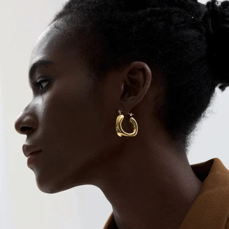 Aro Bold Earring (18K Gold Plated)