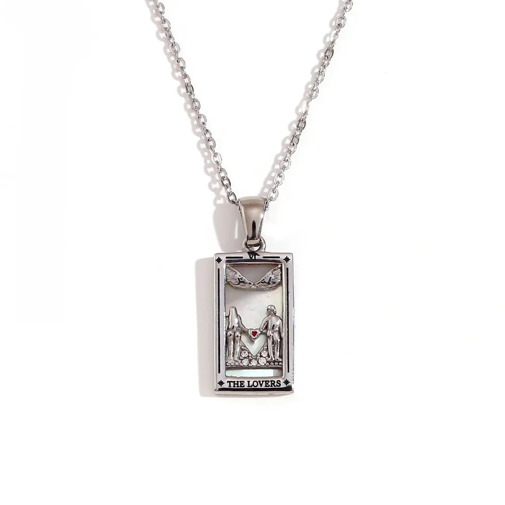 Collection of Necklaces Tarot (Plateado)
