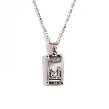 Collection of Necklaces Tarot (Plateado)