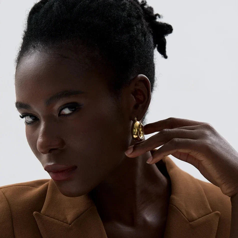 Aro Bold Earring (18K Gold Plated)